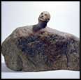 OLD MAN IN THE MOUNTAIN - 2003 - Granite - 16" x 26" x 10" - Collection of the artist